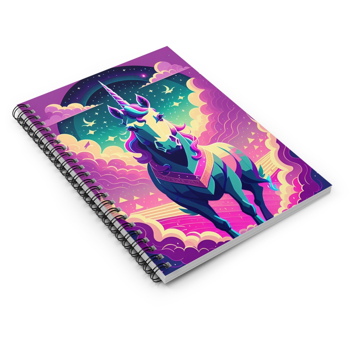 It’s All Rainbows & Unicorns Spiral Notebook - Ruled Line