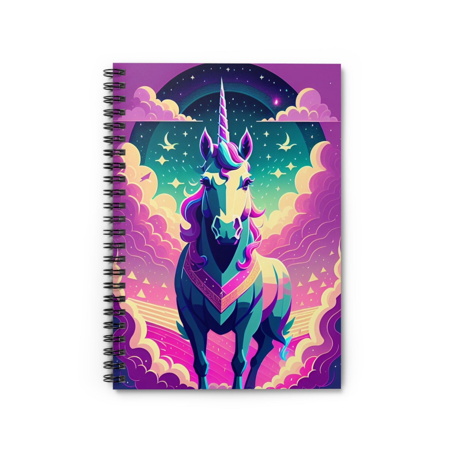 It’s All Rainbows & Unicorns Spiral Notebook - Ruled Line