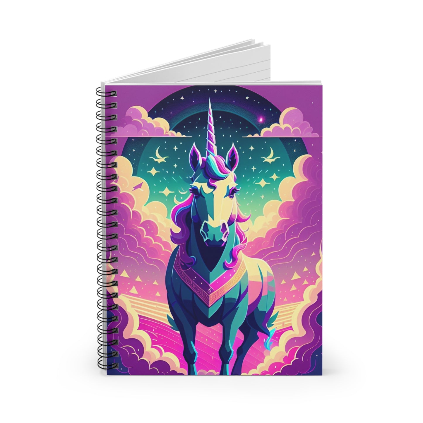 It’s All Rainbows & Unicorns Spiral Notebook - Ruled Line