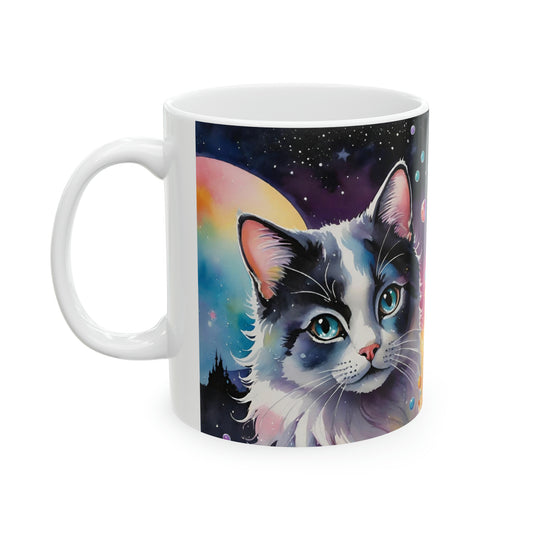 Bubbles The Kitten Ceramic Mug, 11oz