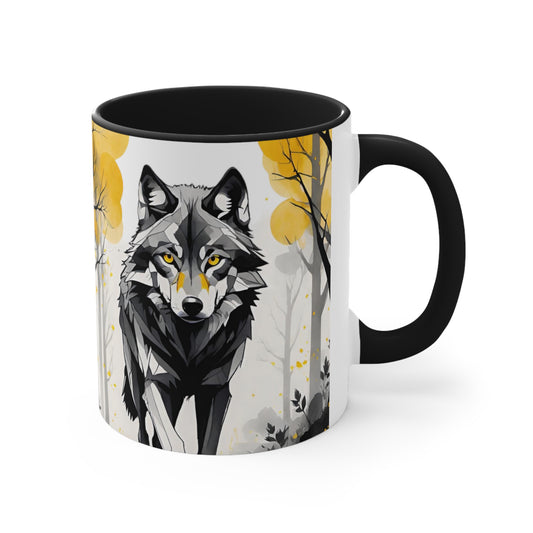 Lone Wolf Accent Coffee Mug, 11oz