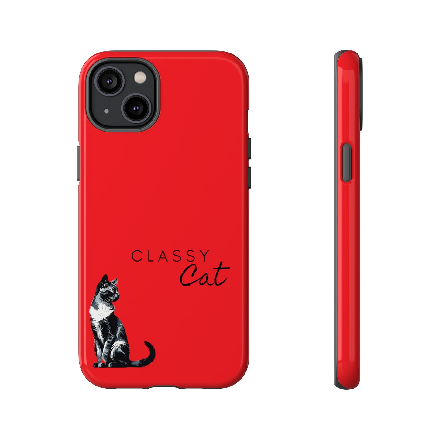 Station7 Classy Cat Tough Phone Case